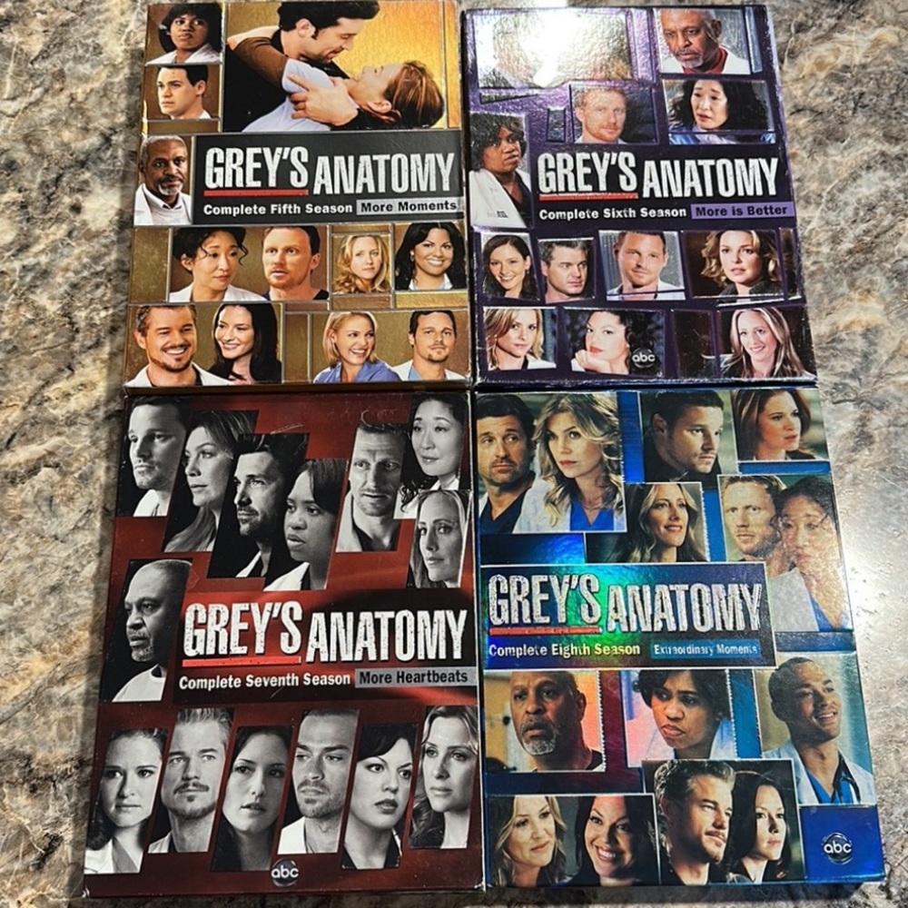 Grey’s Anatomy Seasons 5-10 on DVD